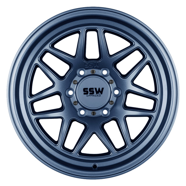 SIERRA / MATTE BLUE / 17X9.0 -25