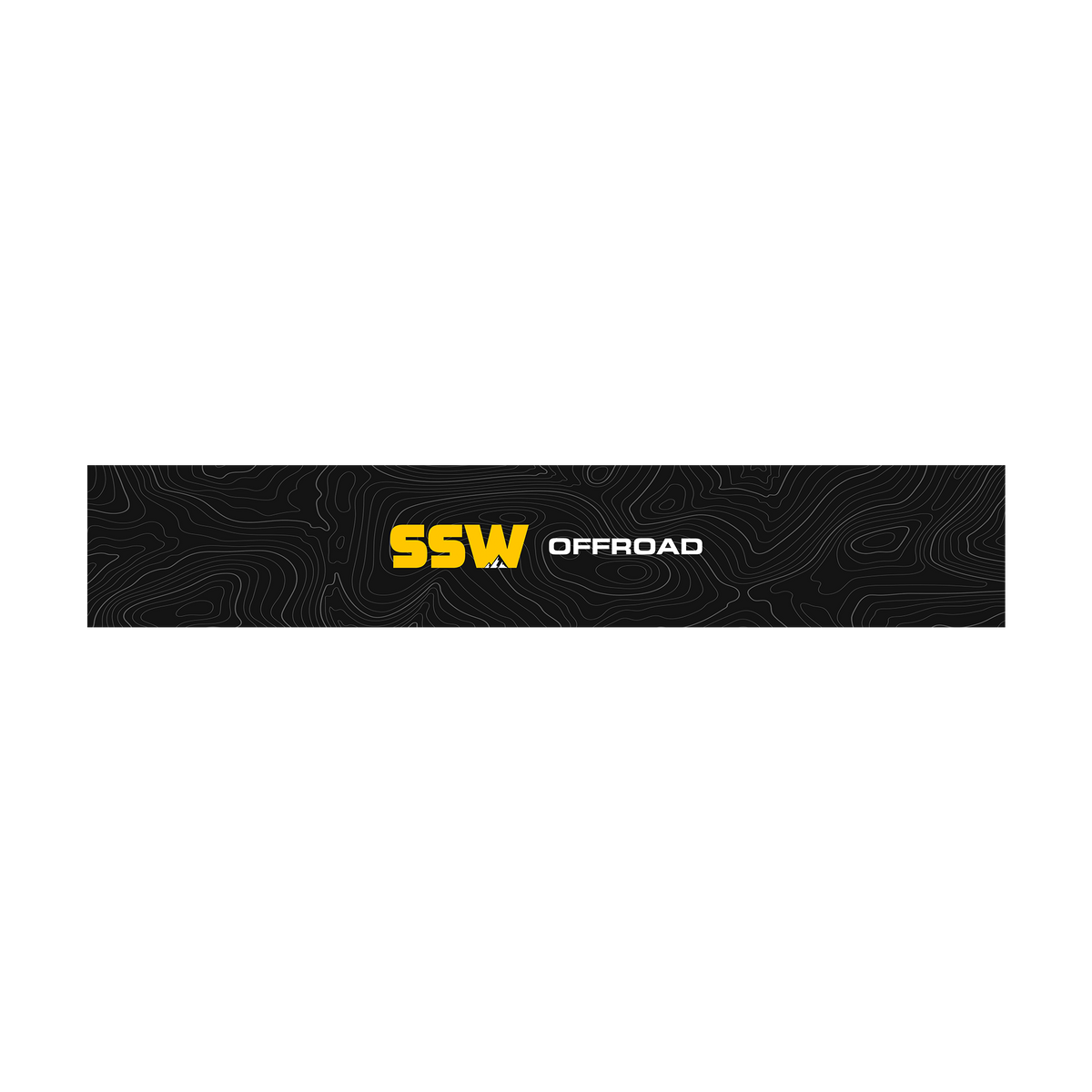 SSW Windshield Banner (Topography)