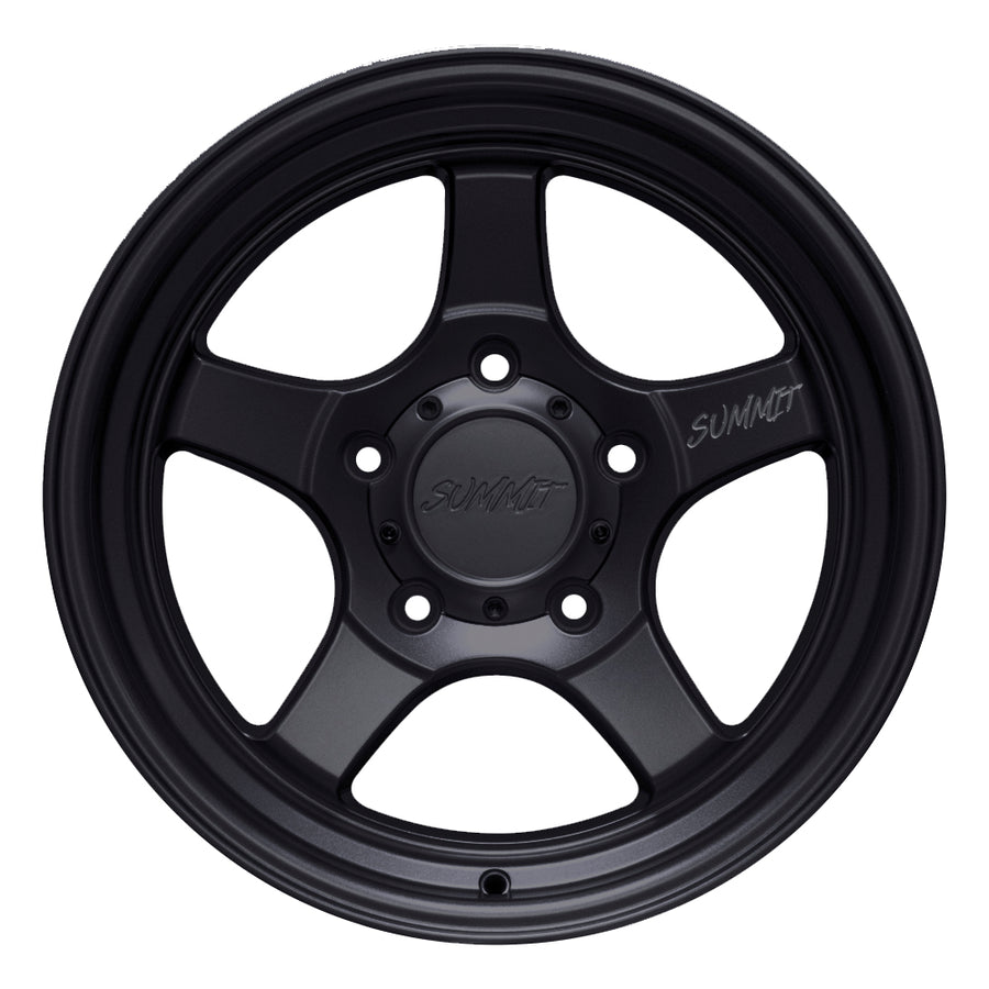 Stryker / Matte Black / 17x9.0 +0 (5 Lug)